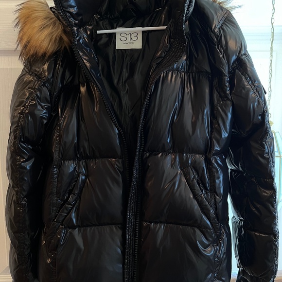 SAM13 Jackets & Blazers - SAM13 puffer coat Black SZ large NWT